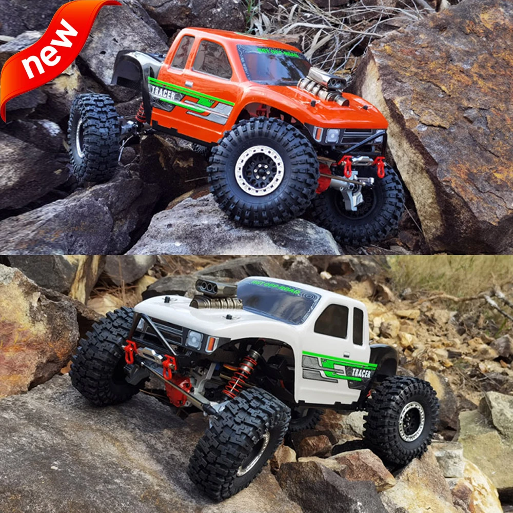 NEW RGT 1/10 EX86180 PRO Tracer 4WD RC Rock Crawler Car Electric Remote Control Model Car Buggy Off-road Vehicle Climbing Car