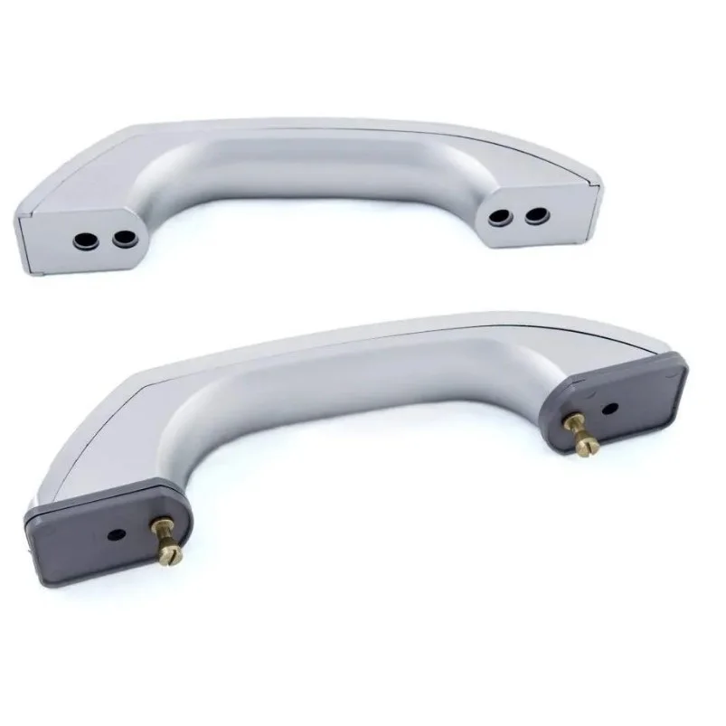 Ручки для душевых дверей из пластика. Душевая кабина. Для двух отверстий в стекле.