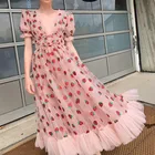 Сексуальное длинное вечернее платье с V-образным вырезом и блестками, модель 2021 года, новая летняя женская одежда, блестящие платья