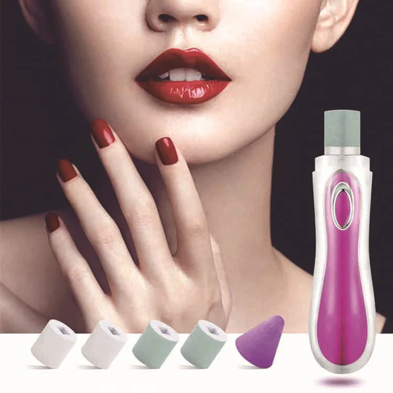 Электрическая пилка для ногтей пилочка набор инструментов маникюра/педикюра