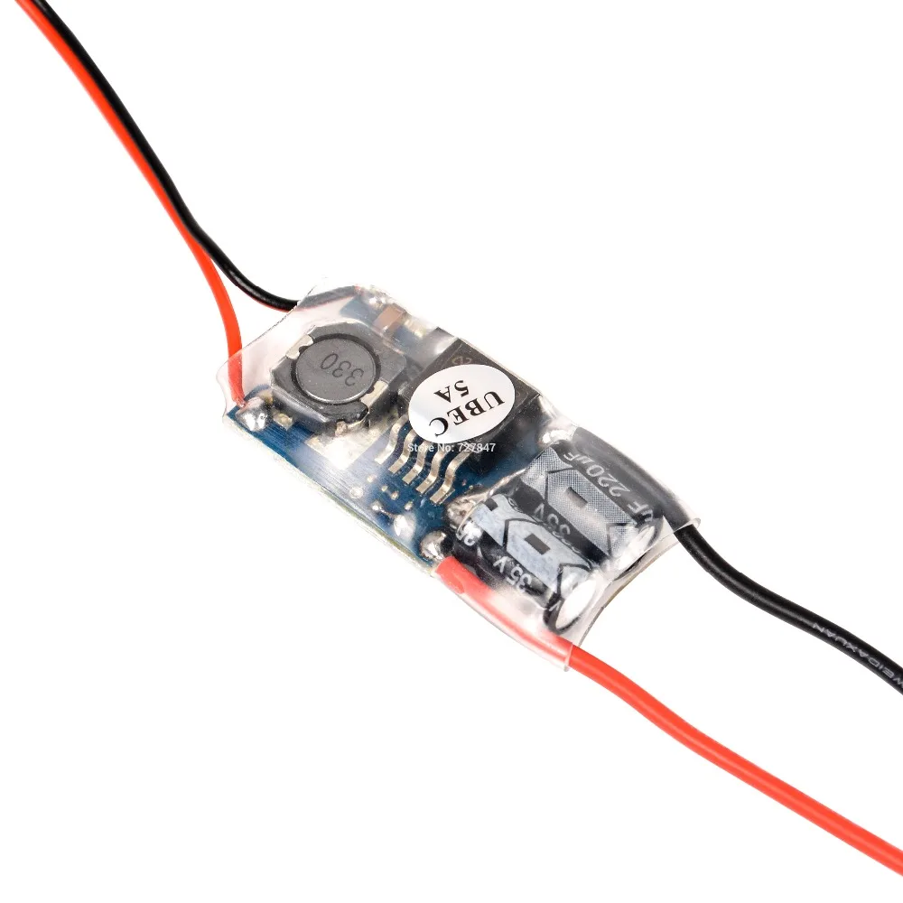 FPV RC UBEC BEC 5В 3A 5A 7A 5 V/3A/5A/7A низкие RF Шум BEC полный Экранирование антиджамминг регулятор переключения