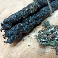 Свеча скрутка с травами "От негатива" #2