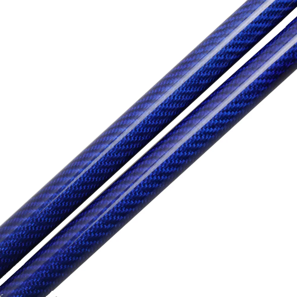 blue carbon fiber Демпфер для SUBARU OUTBACK LEGACY V Estate(BM, BR) 2009 2010 2011+ подъем поддерживает газовые стойки ударов задний багажник откидной борт 586 - Цвет: blue carbon fiber