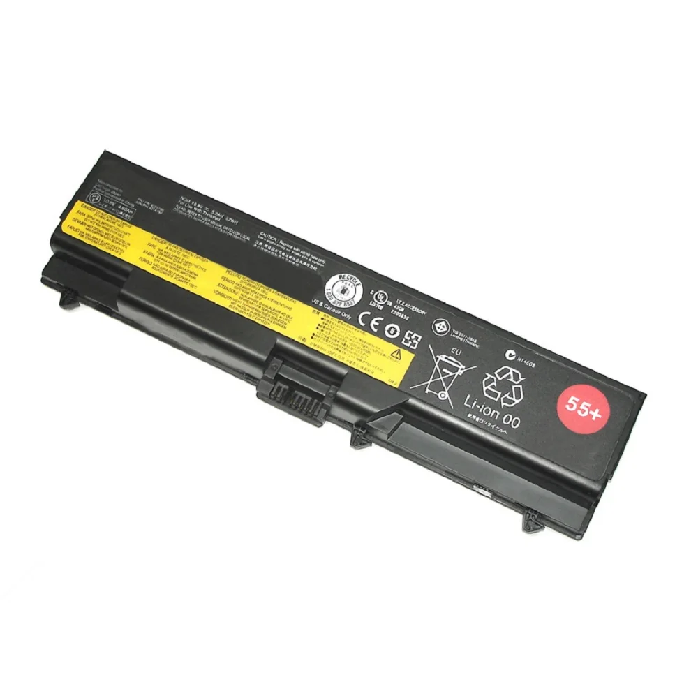 Аккумуляторная батарея для ноутбука Lenovo ThinkPad T410 (42T4235 55+) 10.8V 57Wh черная |