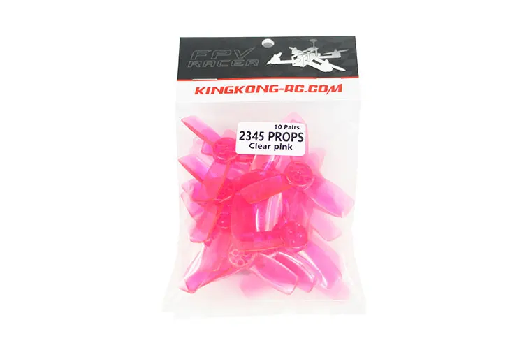 

LDARC 2345 3 Blades 1.5mm Shaft Propellers RC Drone FPV Quad Prop fit 11 Series/Babyhawk Motors