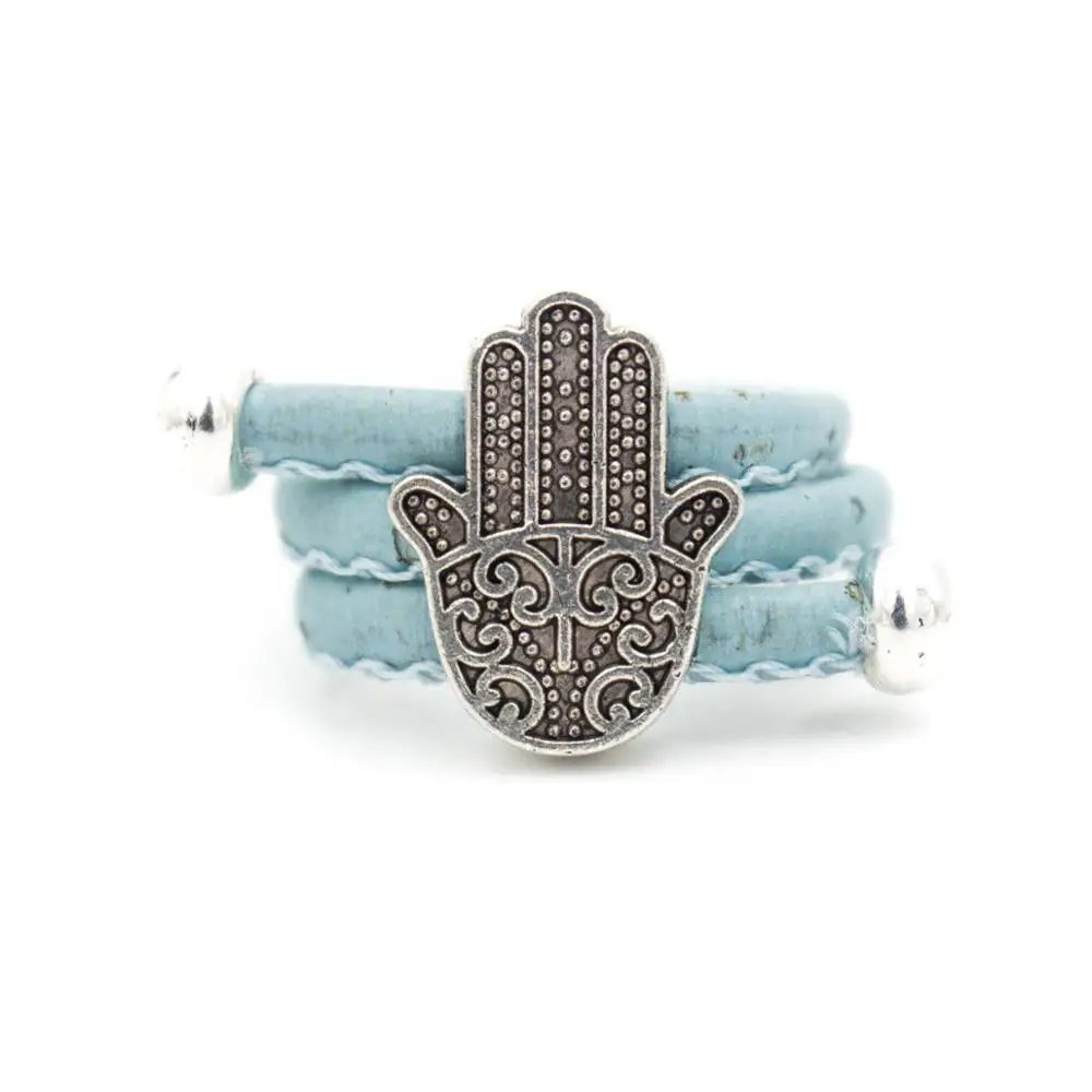 10 единиц красочные Рука Фатимы Хамса женское кольцо ручной работы оригинальные