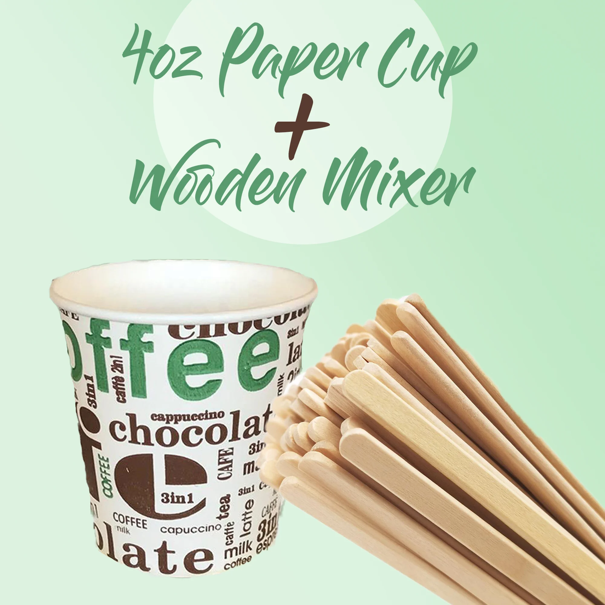 100 шт. 120 мл 4 унции картонная Одноразовая чашка кофейный чай белый горячий напиток