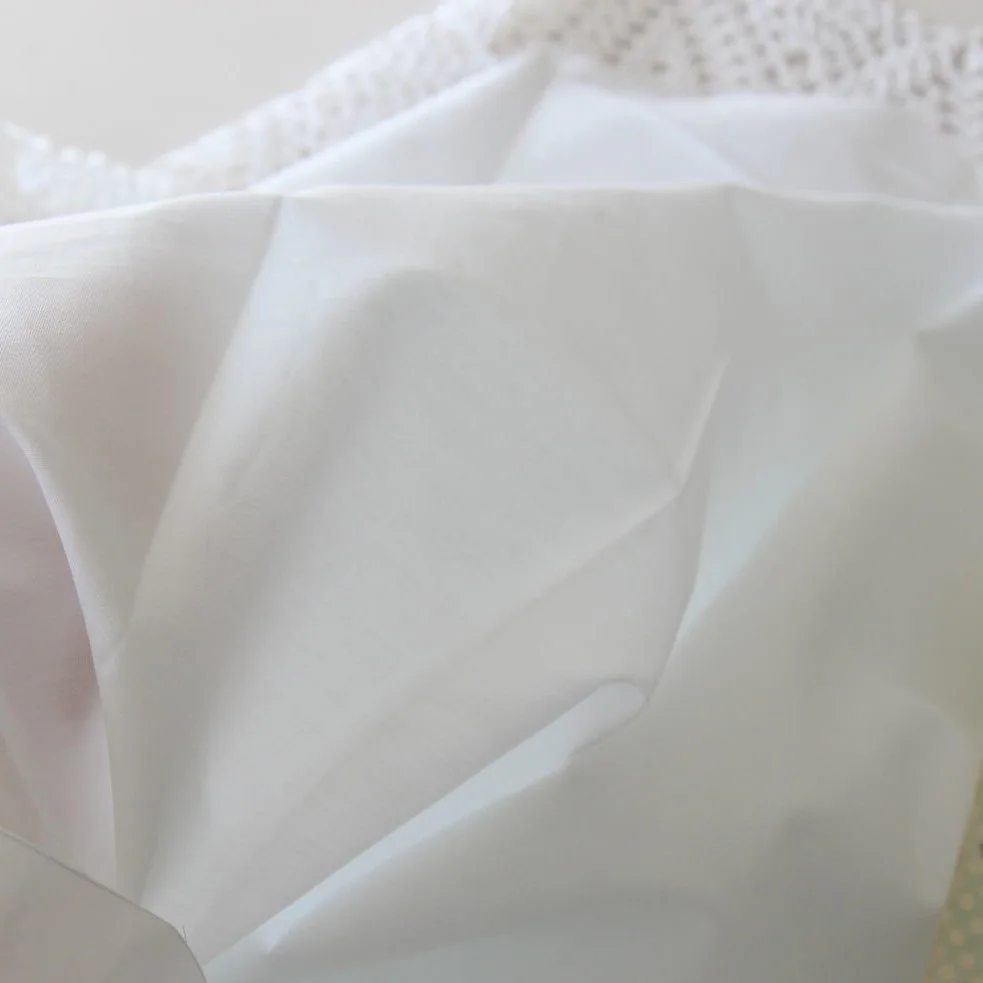 Комплект постельного белья &quotВелес&quot из Бязи Отбеленной белое однотонное