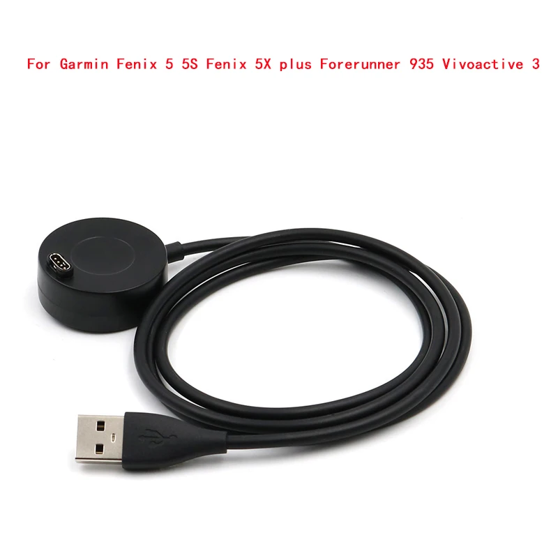 I USB зарядное устройство кабель Смарт-часы зарядное устройство Быстрая зарядка данных провод шнур для Garmin Fenix 5 5X, Forerunner 935,5 сапфир, Vivoactive 3 - Цвет: I
