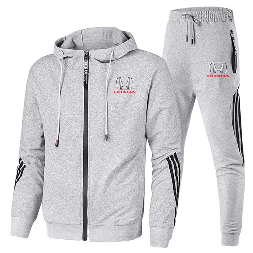 

2021 new fashion men's cotton men's sportswear hoodie two-piece + pants sweatshirt autumn and winter track suit free shipping