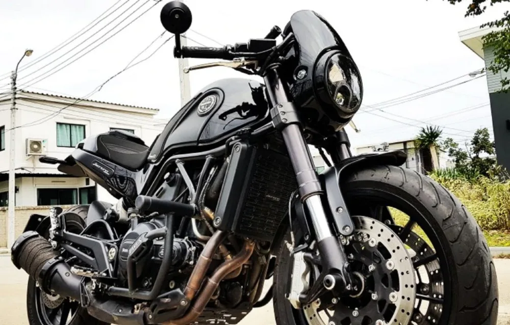 Передняя фара обтекатель капот для Triumph BONNEVILLE T100 T120 SE Thruxton 900 скремблер 2001- 01-19/Benelli Leoncino 500