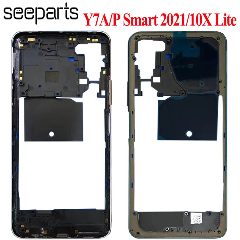 Для Huawei P Smart 2021 / Y7A Honor 10X Lite средняя рамка пластина Корпус ЖК-дисплей Поддержка