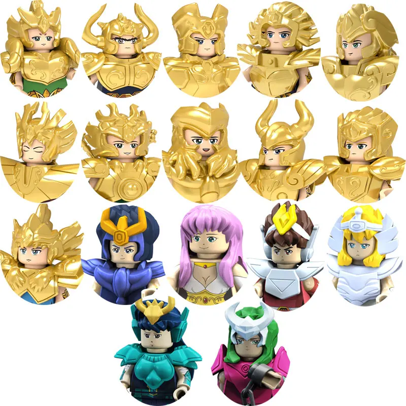 Поштучная распродажа строительных блоков Saint Seiya Twelve Constellation Shura Card раньше