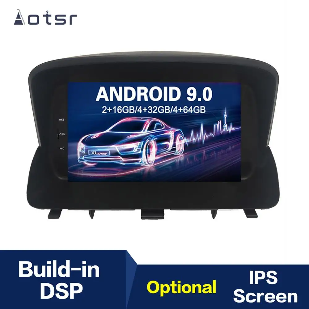 Автомобильный DVD-плеер с навигацией Android 9 0 IPS GPS для Opel Mokka 2012 2013 2014 2015 2016 головное