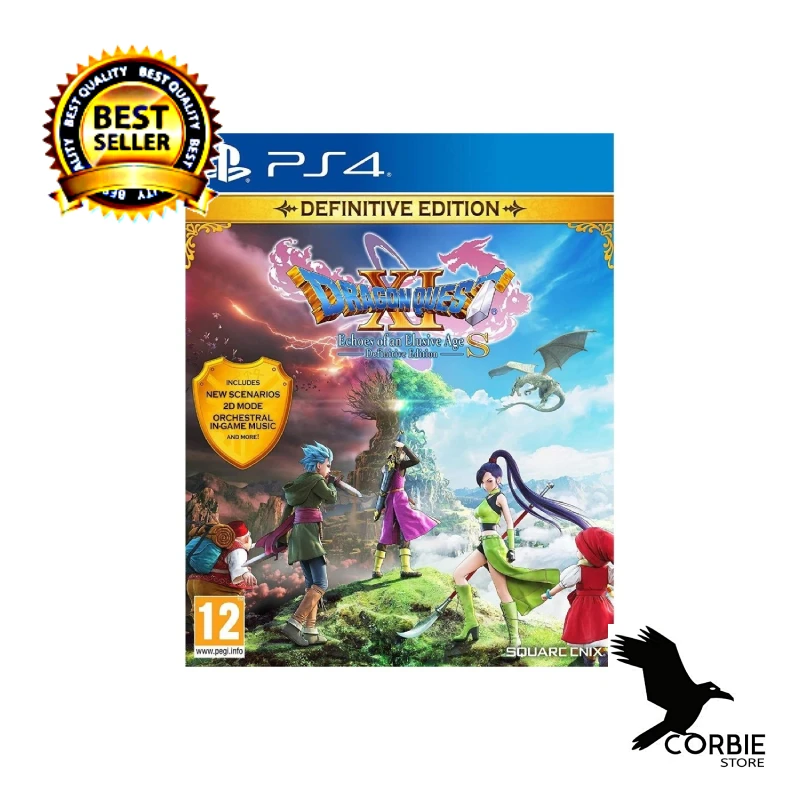 Dragon Quest Xı S Echoes Of An Elusive Age Definitive Edition Ps4 Game Original Playstatian 4 Game