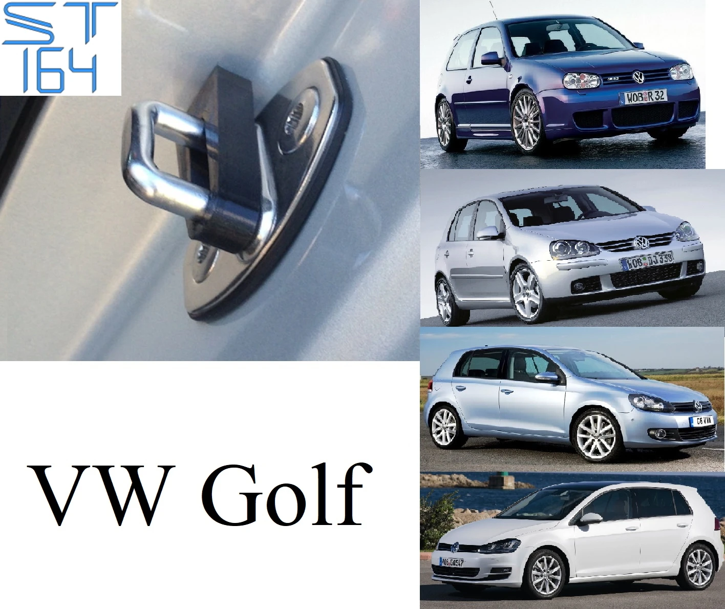 Демпферы замков дверей VW Golf | Автомобили и мотоциклы