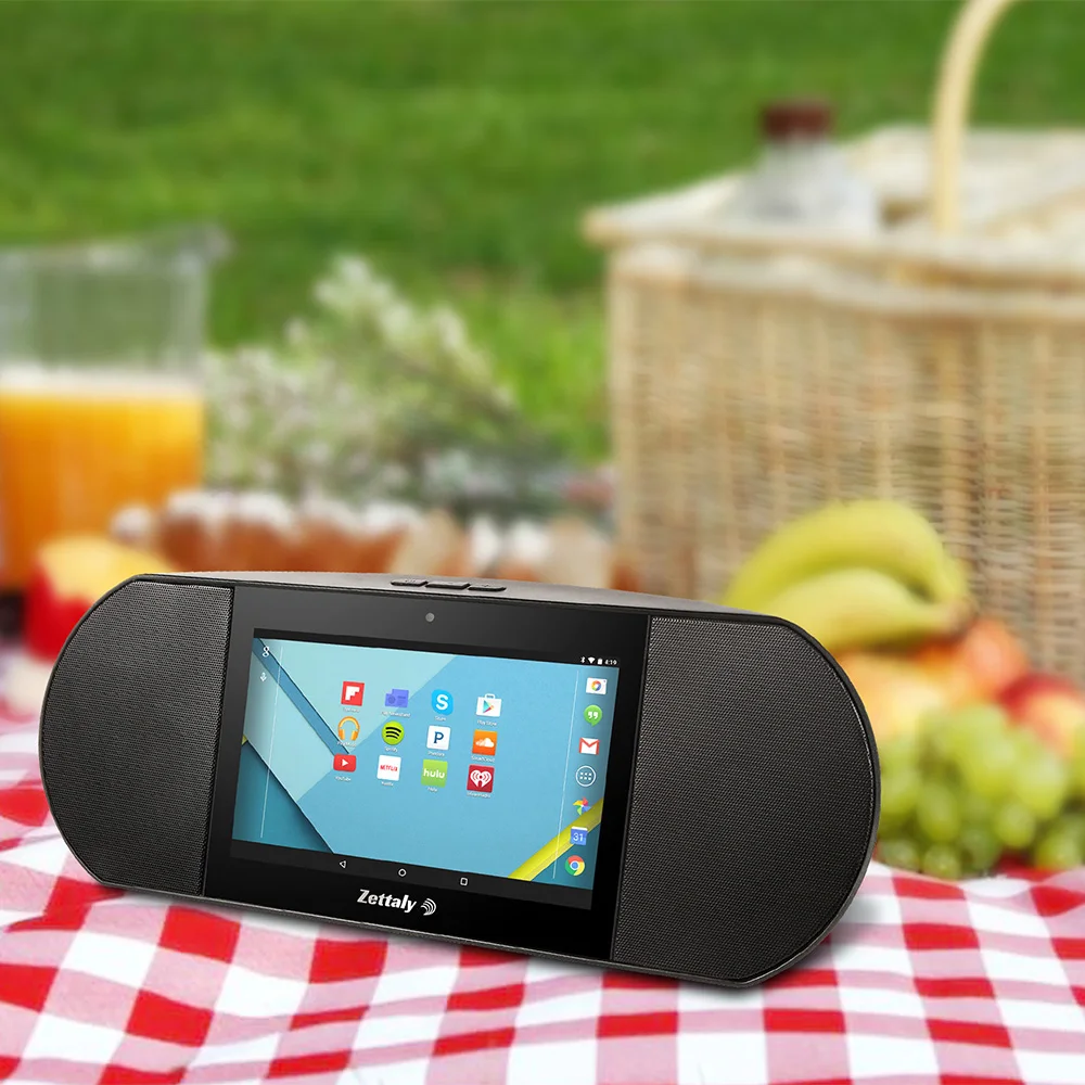 7 дюймов Android smart интернет радио(сенсорный экран, Quad core, 1GB DDR3, 8GB nand, bluetooh, HDMI, Micro SD, line out, фронтальная камера