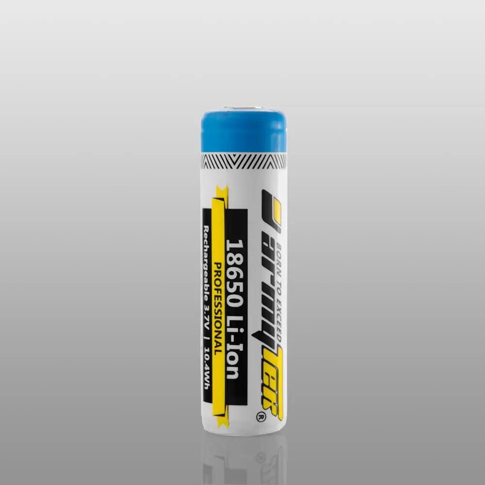 Литий-ионный аккумулятор Armytek 18650 2800 мАч защищенный только для фонарика/фонарь |