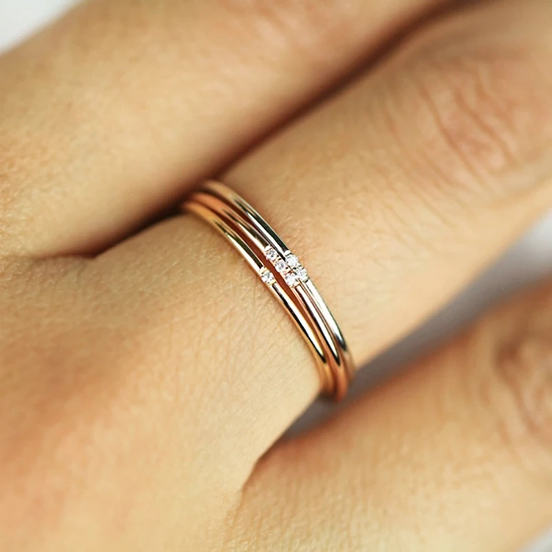 Женское кольцо на палец Zhoyang