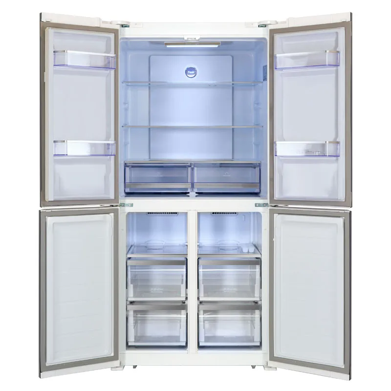 Холодильник HIBERG RFQ 490DX NFGW INVERTER Cross Door 4 двери отдельностоящий Total No Frost инвертор 490 л