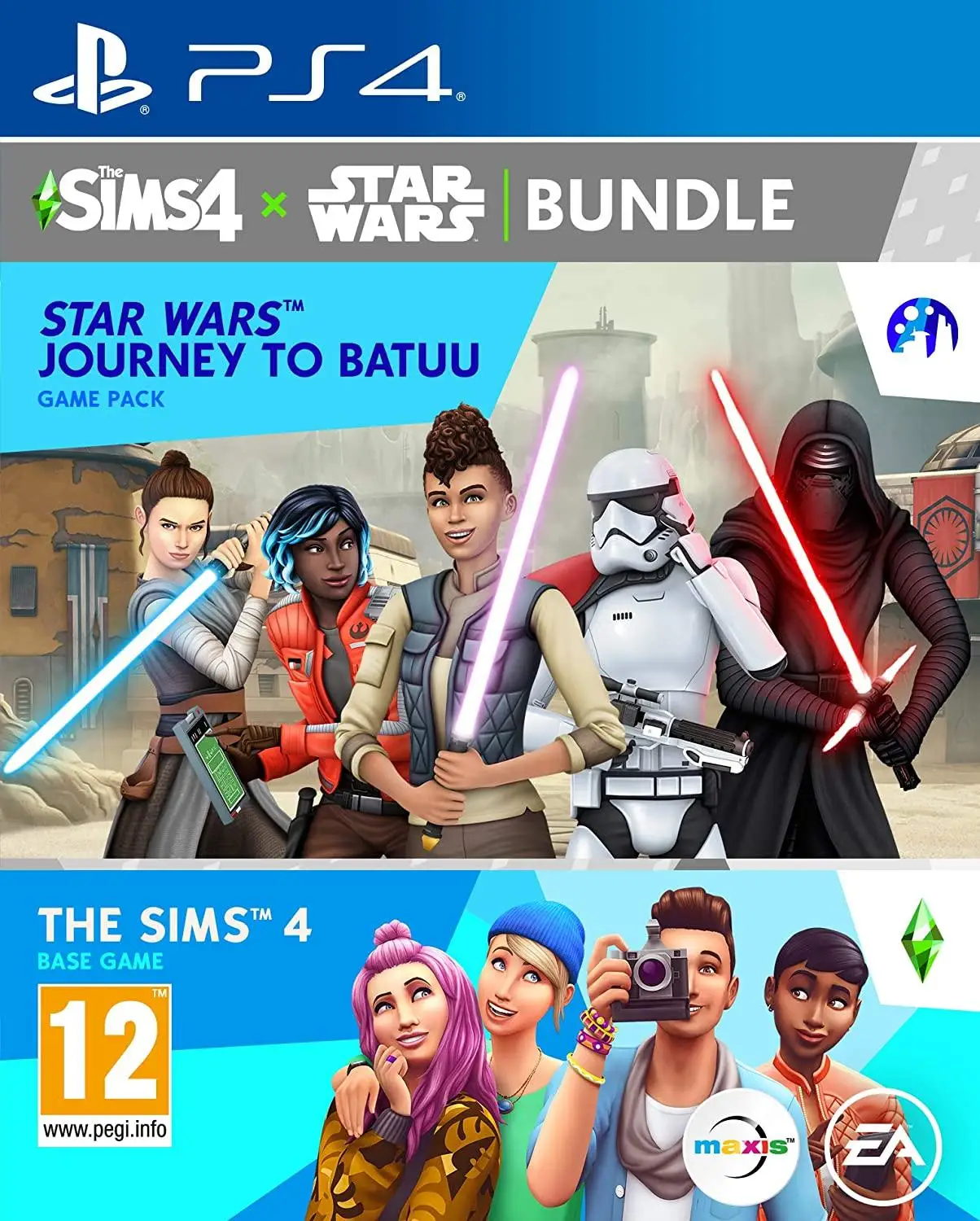 Видеоигра The Sims 4 + Дополнение Star Wars: Путешествие на Батуу (Journey to Batuu) Русская Версия