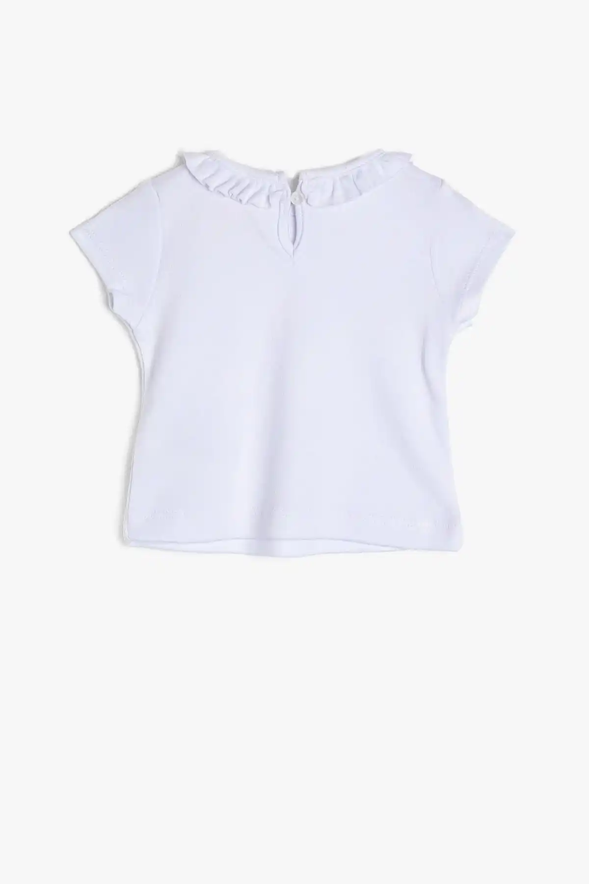Coton Kids/Белый Детский костюм с рисунком для девочек |