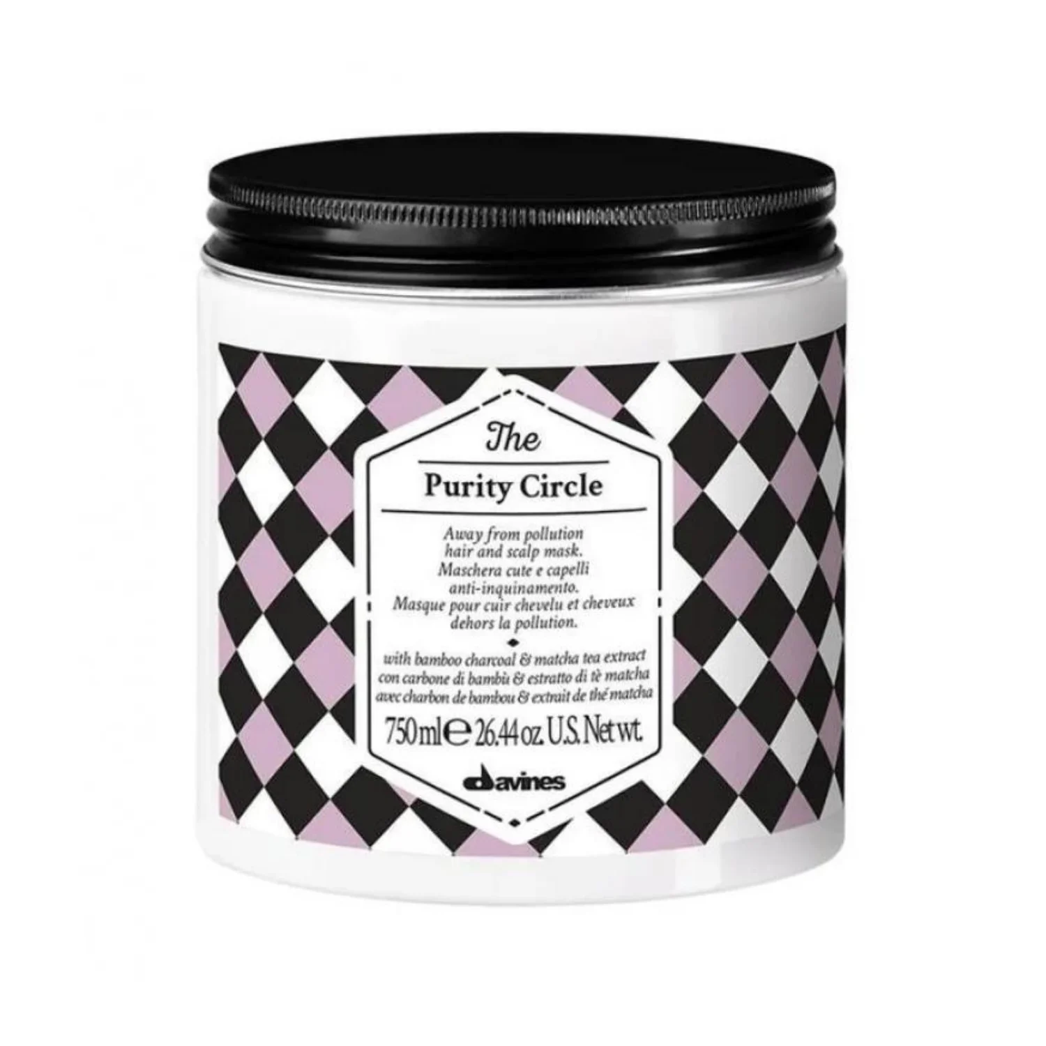 

Очищающая маска для ухода за волосами Davines The Purity Circle, 750 мл