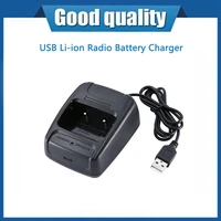portable usb li ion radio battery charger input 5v 1a for baofeng bf 888s walkie talkie usb charger