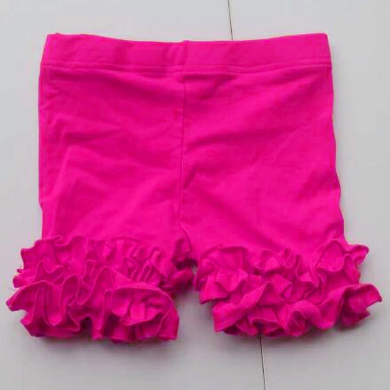 

High Recommended Ruffle shorts Babies girl summer shorts Ruffled short shorts 95%cotton 5%spandex Amazing boutique order