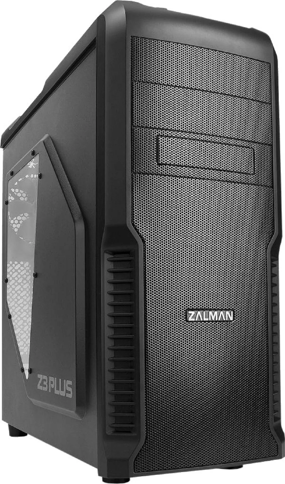 Корпус MidiTower Zalman Z3 Plus (ATX mATX USB 3.0 x1 USB2.0 x 2 без БП) (ZM Plus)|Корпуса для компьютеров| |