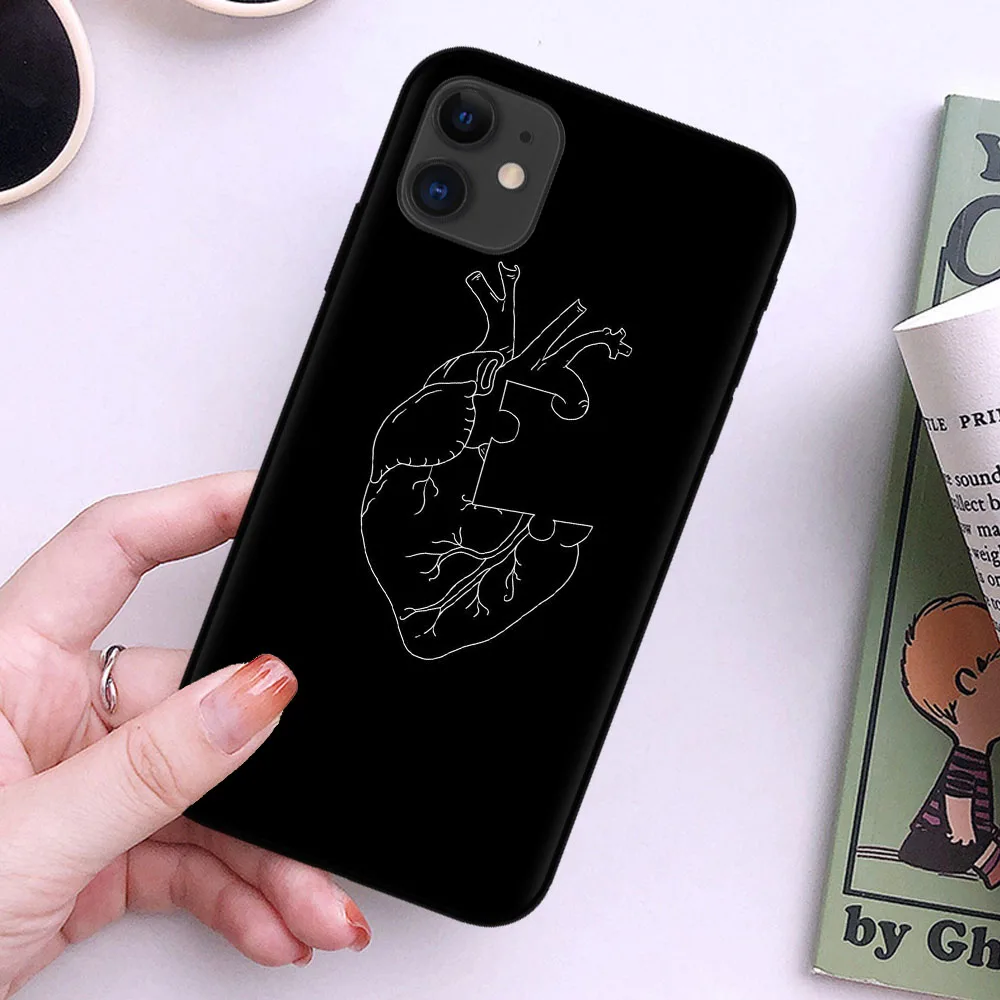 Силиконовый чехол для iPhone 11 Pro Max XR Xs X 6 6s 7 8 plus с абстрактным рисунком | Мобильные