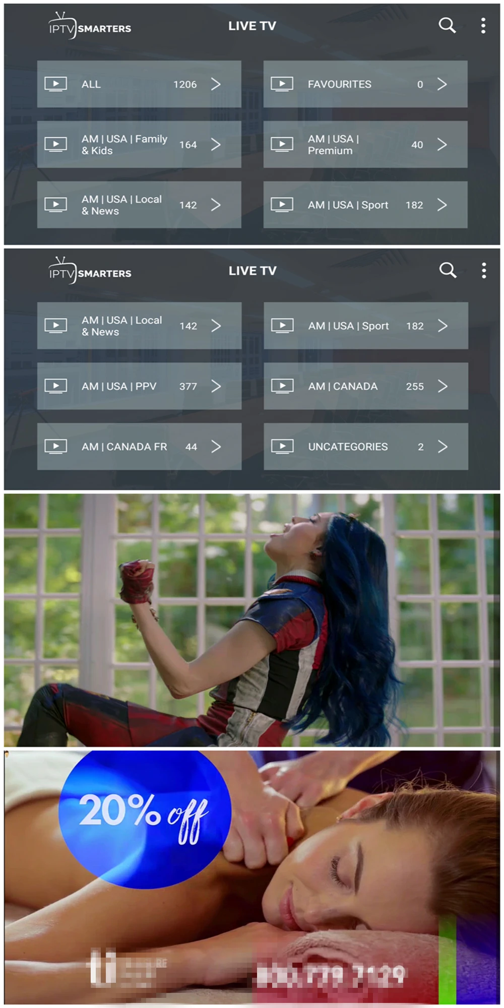 IP tv Smarters PRO USA IP tv Канада IP tv подписка Бесплатные часы 6/12 месяцев IP tv Европа Android tv box Smart tv M3U8 VLC