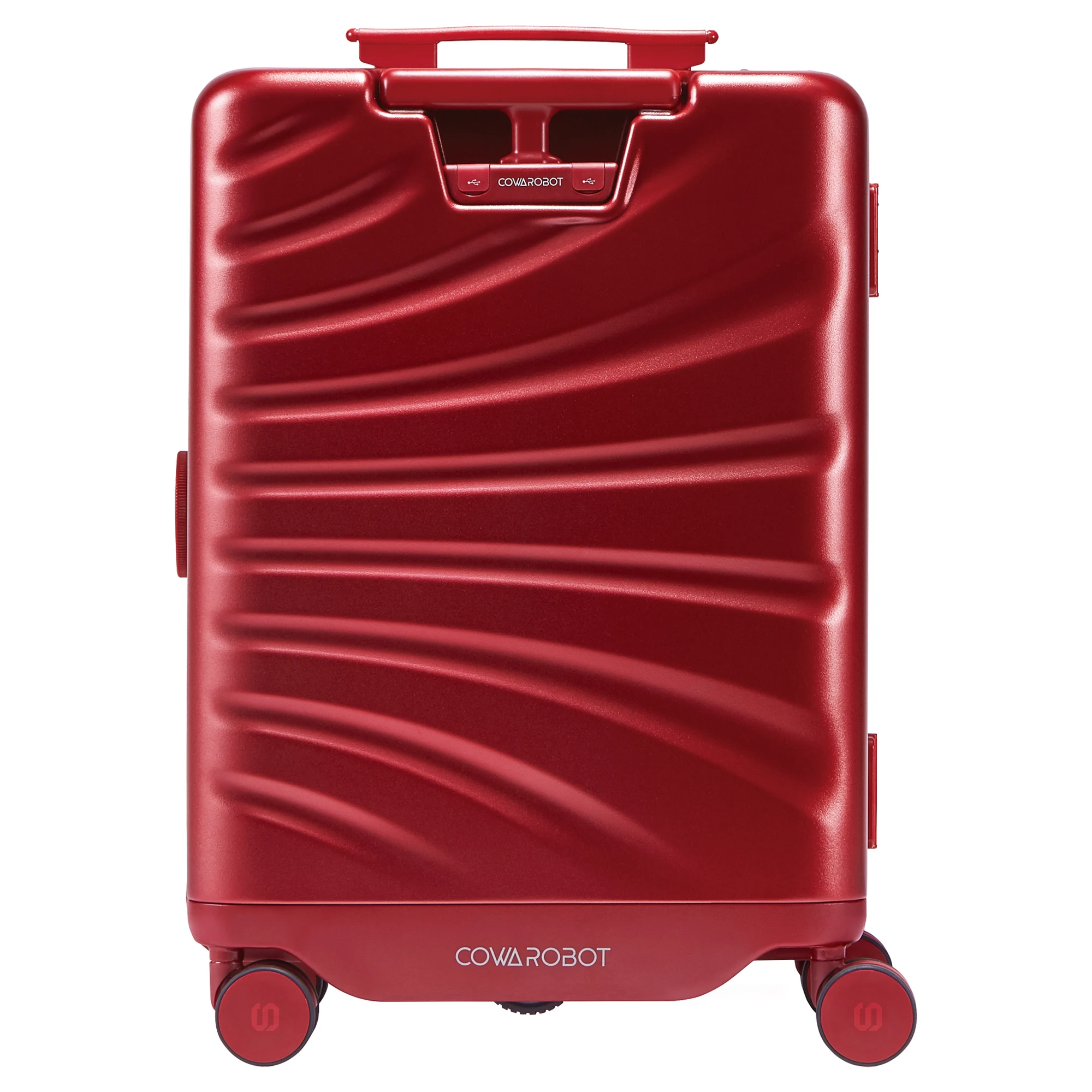Электронный умный чемодан LEED Luggage Cowarobot красный|Чемоданы| |