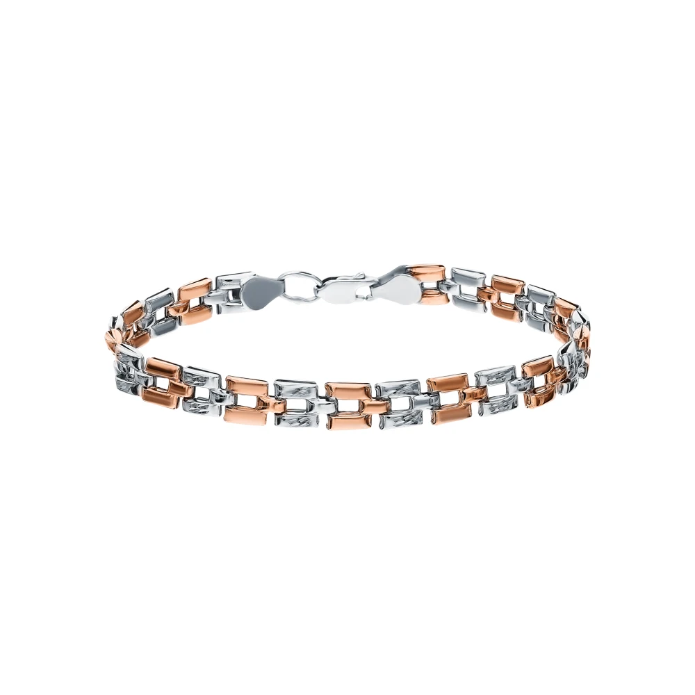 Серебряный браслет SUNLIGHT проба 925|Гибкие и жесткие браслеты| |