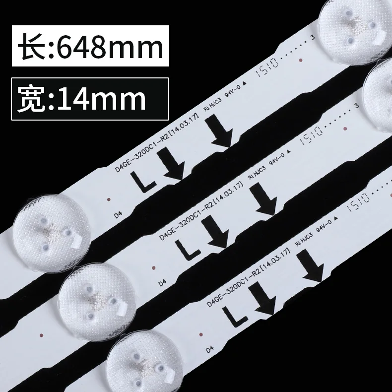 Светодиодная подсветка полосы 7 лампы для samsung UN32J6300AF UE32H5020AK UE32H5080 UE32H5090AS UE32H6200AK