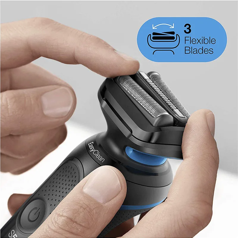 Бритва Braun Series 5 электробритва для мужчин 3 гибких лезвия перезаряжаемые