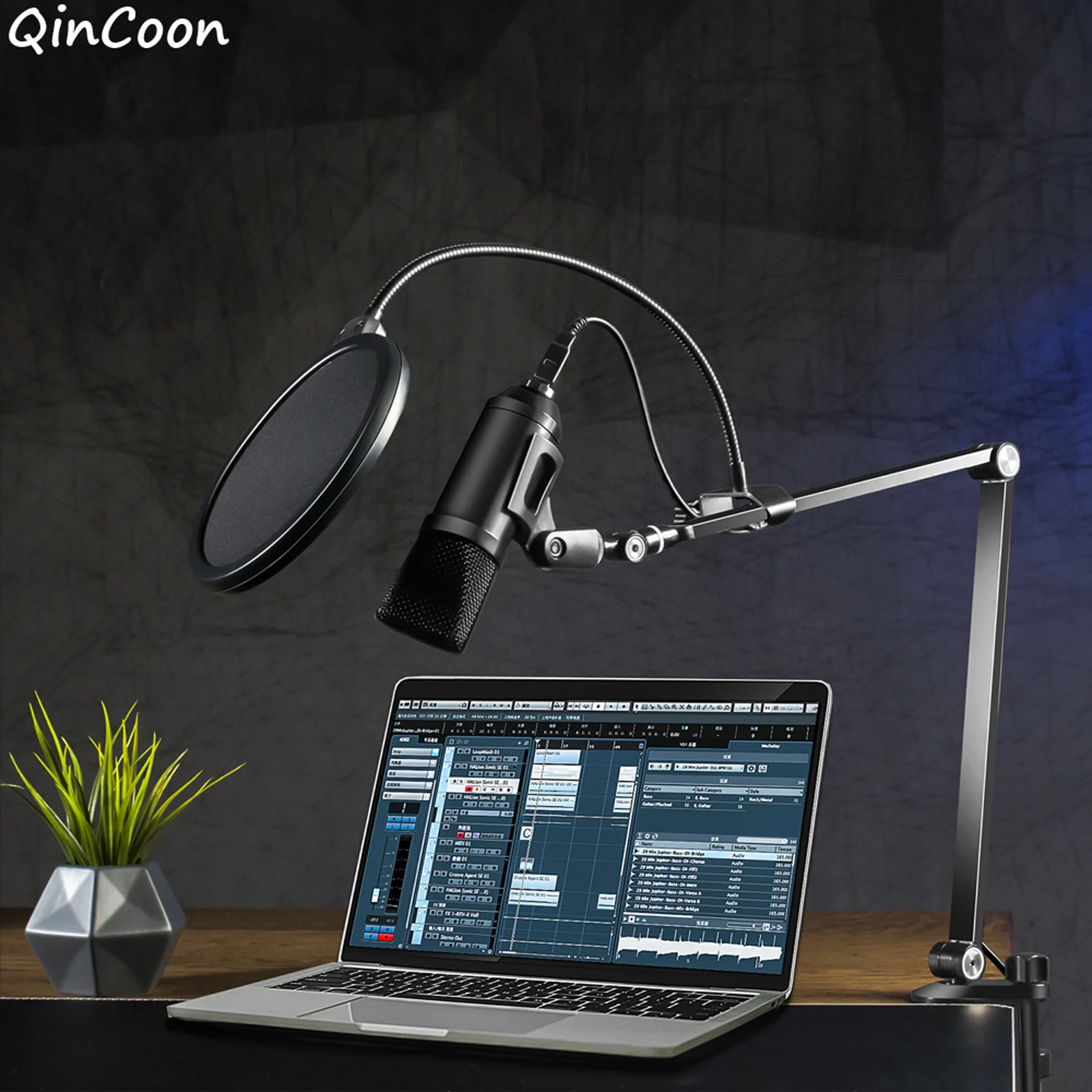 Регулируемый кронштейн для микрофона Универсальный амортизирующий