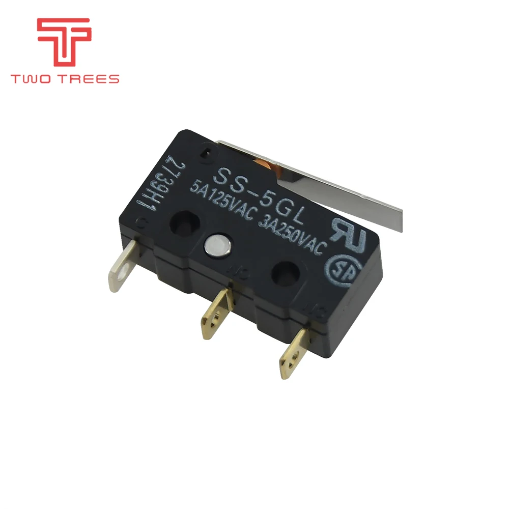 10 шт. концевой микровыключатель три прямые ножки Боковая кнопка мгновенный микро