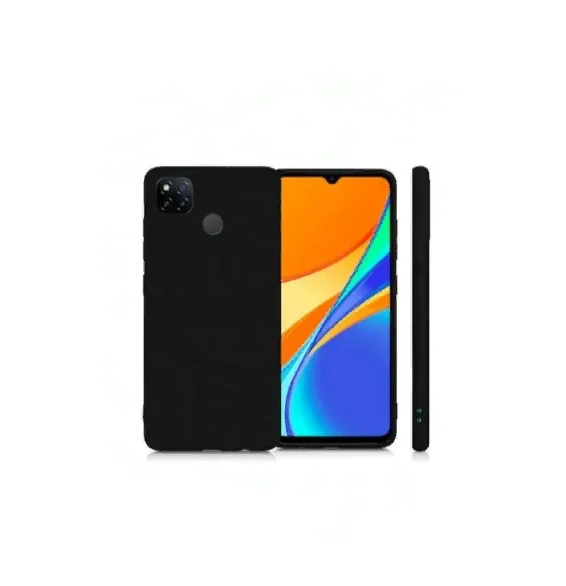 Выгодный комплект для Xiaomi redmi 9C: силиконовый чехол (черный) + защитное стекло