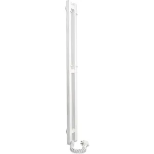 Полотенцесушитель электрический Laris Прайм ЧК Дуэт 80x1200 белый (73207361)|Вешалки для