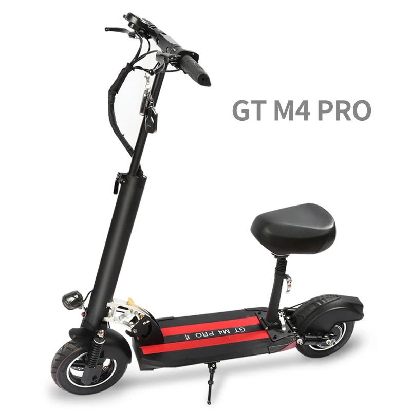 Kugoo M4 PRO Электрический скутер самокат для взрослых 48V 500W мощная скейт складной