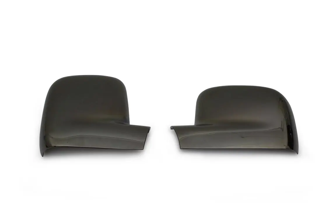 

VW T5 Caravelle Mirror Cover 2 Prç. Abs (Black Chrome) 2003-2010