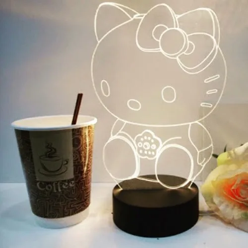 

By-Lamp Hello Kitty 3D Night Light
