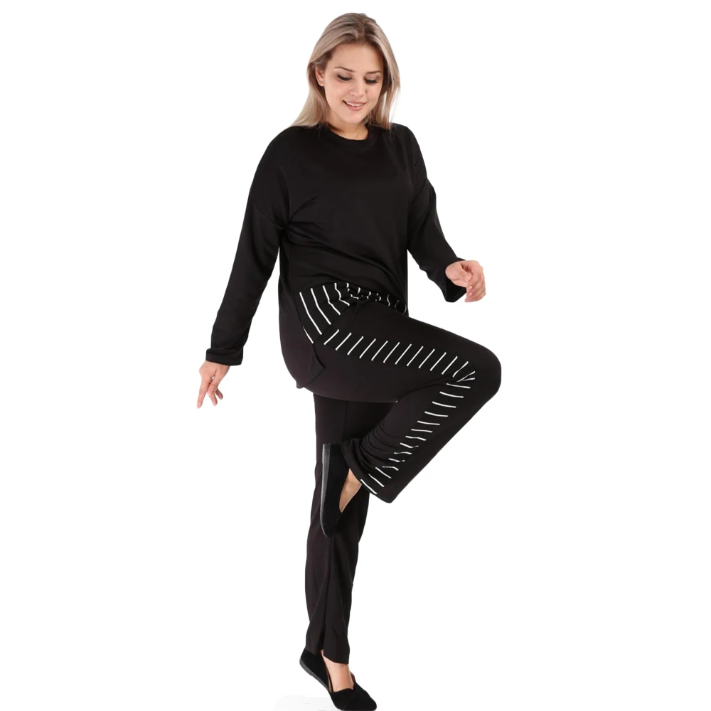 Женский спортивный костюм Hanezza размера плюс спортивные костюмы из 2 предметов