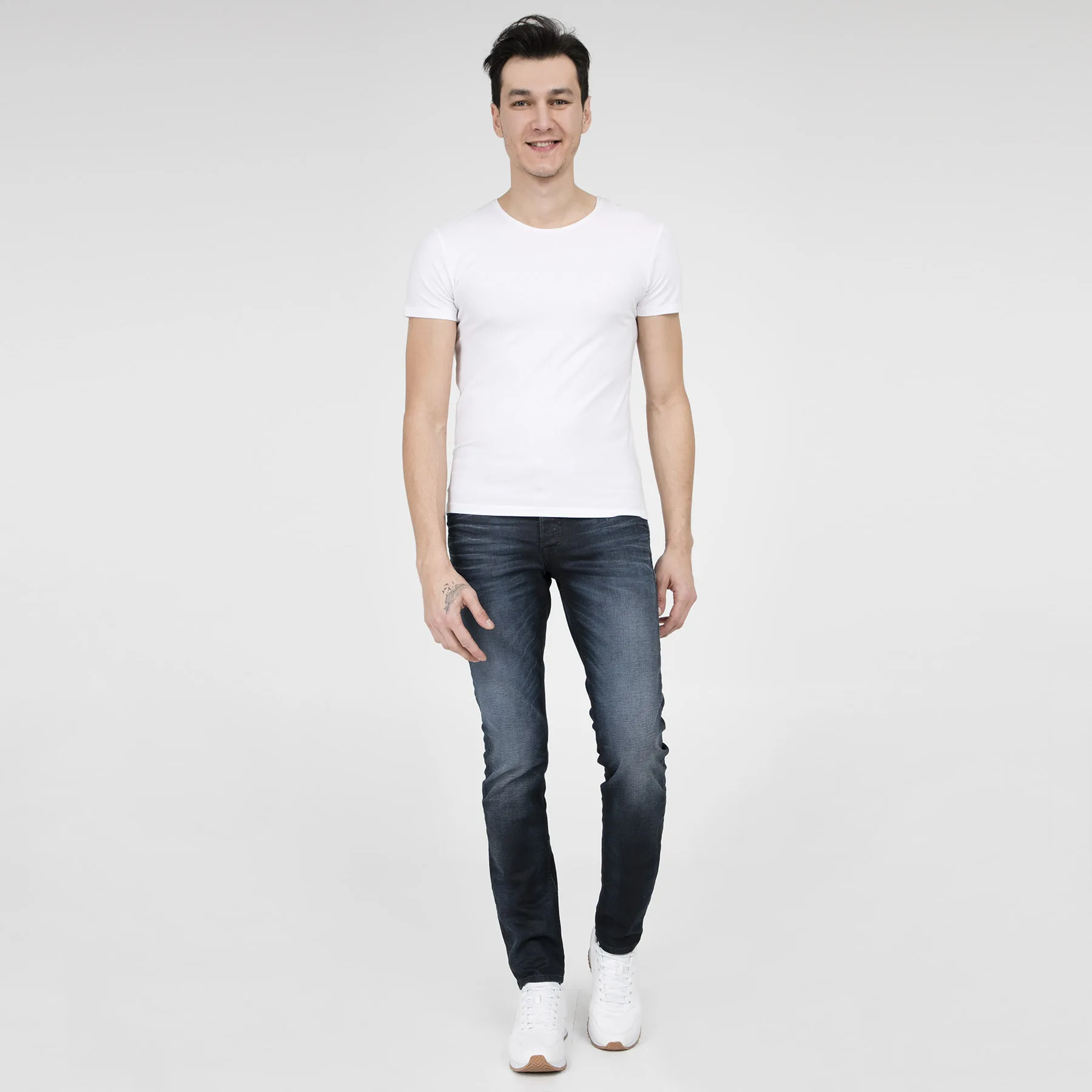 Джинсы JACK &amp JONES INTELLIGENCE jjjiglenn JJORIGINAL JOS 745 I.K NOOS джинсы мужские брюки 12140584 | Мужская