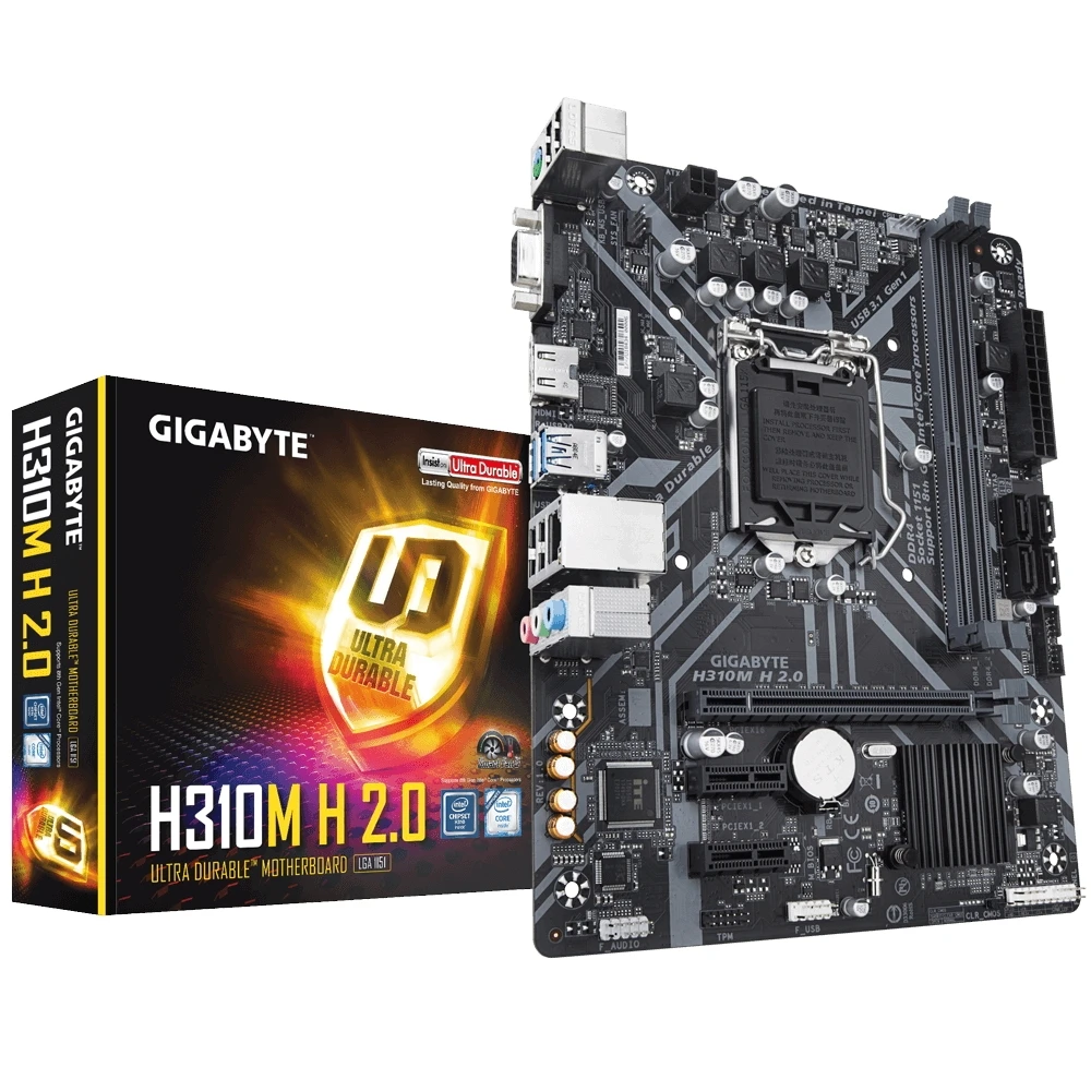Материнская плата Gigabyte H310M H 2.0|Материнские платы| |
