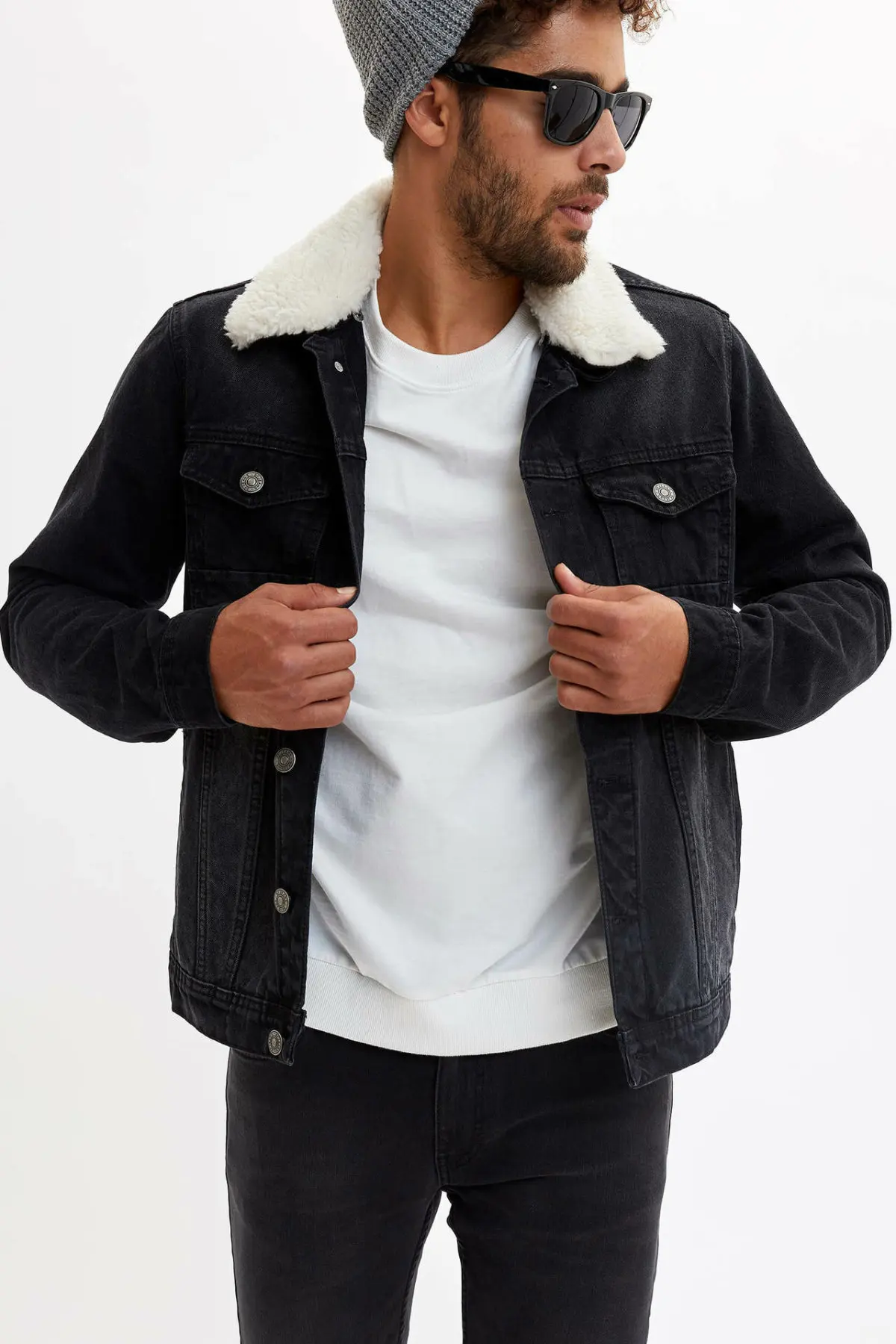 DeFacto человек Jacket L5443AZ19AU|Мужские джинсы| |