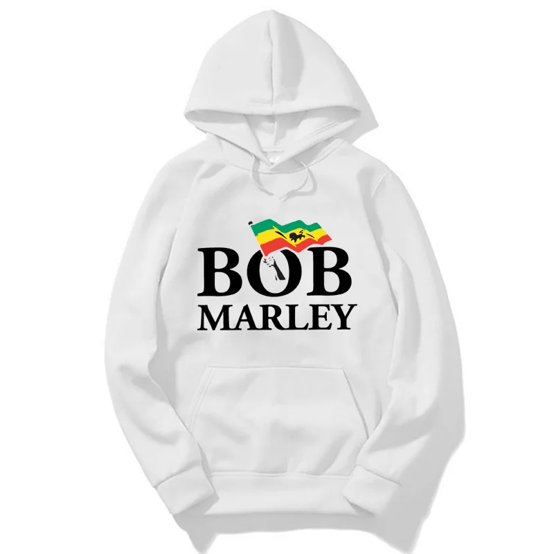 Bob Marley Printed Hoodie Mens Women Hooded  Clothing