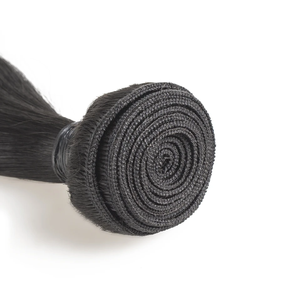 Прямые бразильские натуральные кудрявые пучки волос с фронтальной короткой