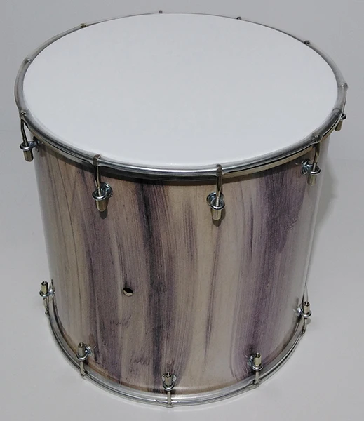 Барабан кавказский 12&quot 31х30 3 см цвет - мрамор светлый Мастерская Бехтеревых BK-12Ms |